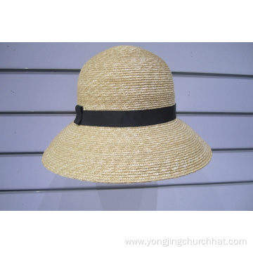 Wheat Braid Sun Hats--YJ33